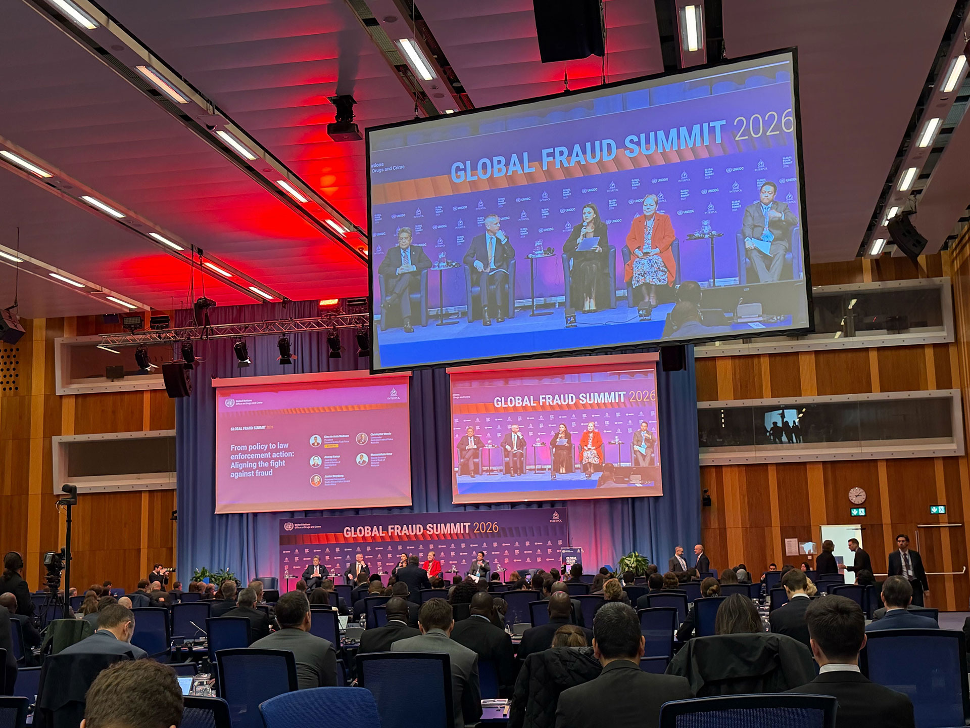 Yulia Murat, Head of Regulatory Affairs, Global Ledger, at the Global Fraud Summit 2026