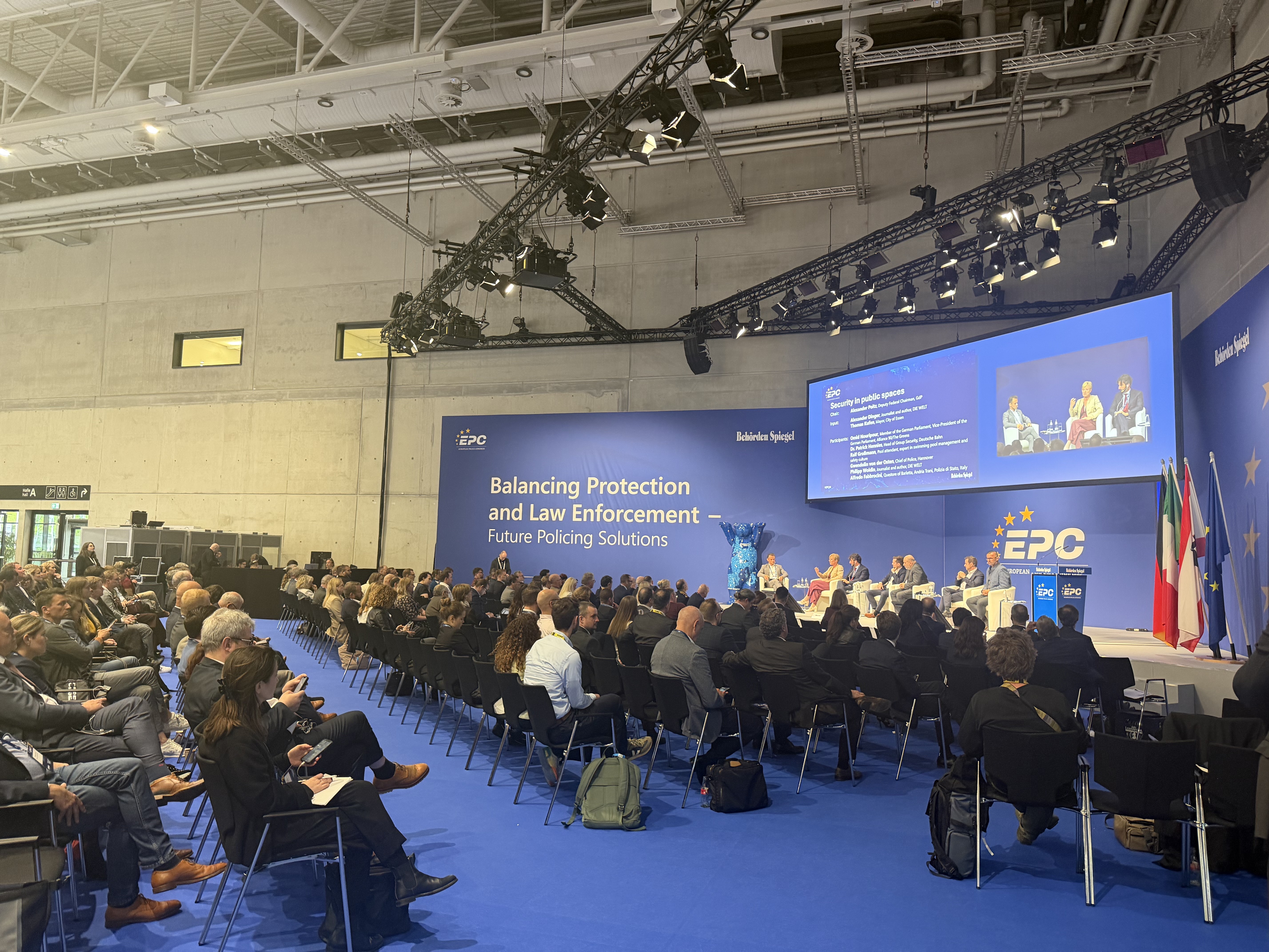Yulia Murat, Head of Regulatory Affairs, representing Global Ledger at European Police Congress, 2026
