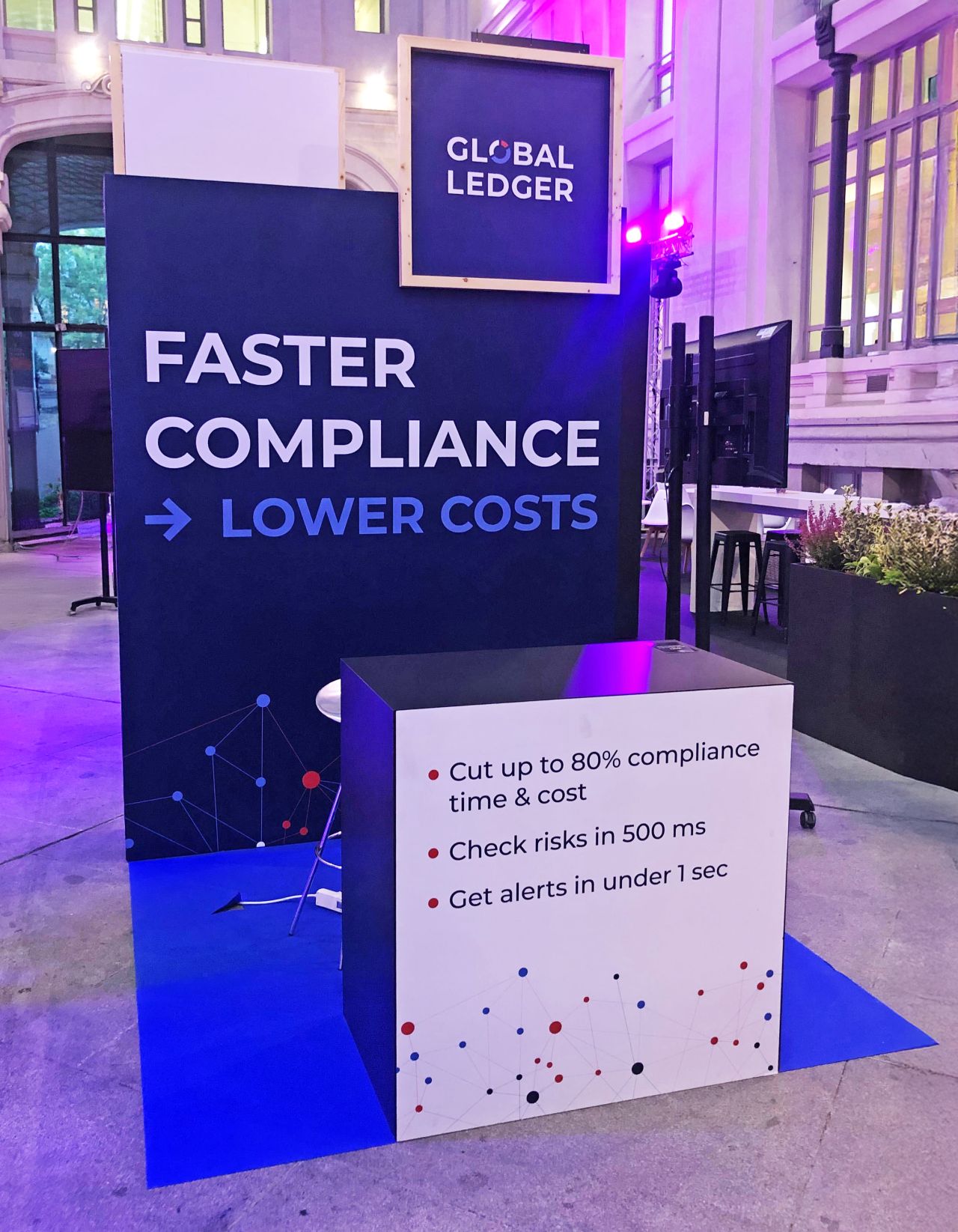 Global Ledger team at MERGE Madrid 2025